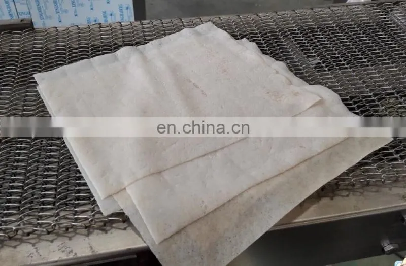spring roll peel making machine/Spring Skin /wrapper forming wrapper for sale