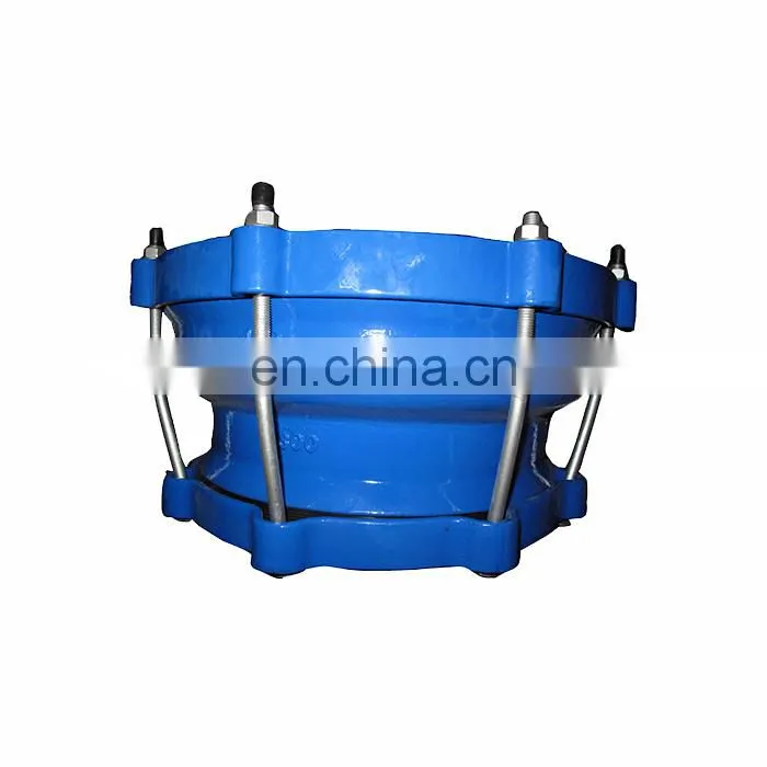 ISO2531 DN1200 ductile cast iron di stepped coupling for steel pipe
