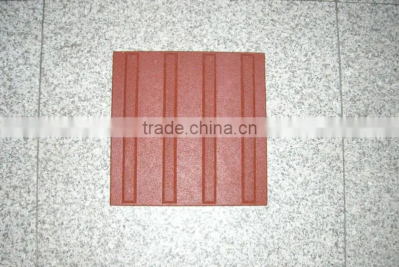 Rubber tiles for blind/Rubber Tactile Tile