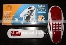 Corded phone FSK / DTMF Caller ID Slimeline phone