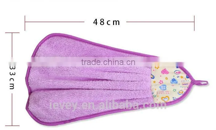 From China textile manufactory large supply coral velvet fabric cheap colorful custom printed hand towels