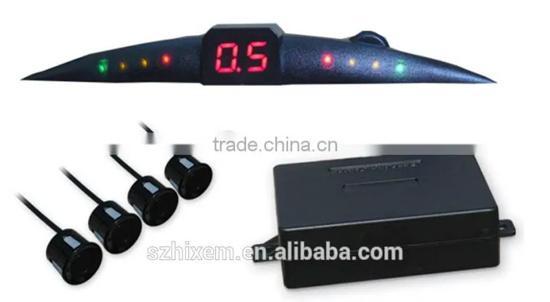 Popular reversing aid HX-LED001-4S parking sensor parking detector