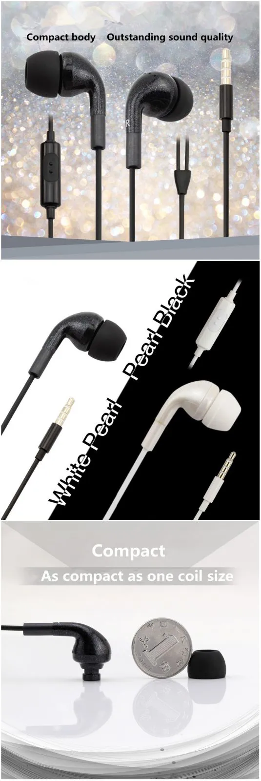 The Hot Sale Best Bass Stereo In Ear Earphones For Monitor