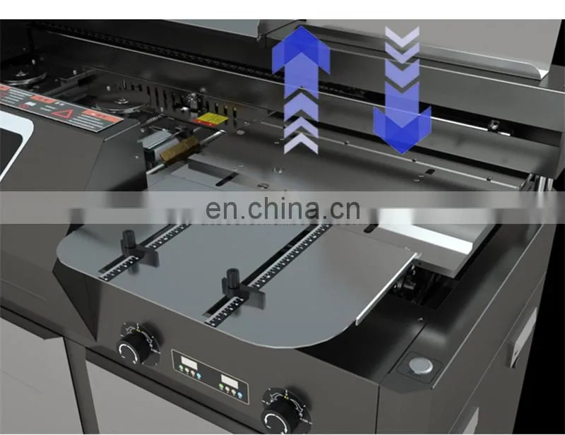 UK5 7inch Touch Screen Silence mute Hot thermal glue book cover binder, notebook hotmelt glue bookbinding machine