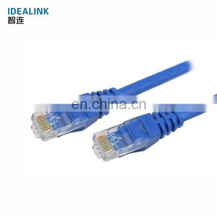 Free Sample Cat5 Cat5E Computer Data Patch Cord Stranded Patch Cable
