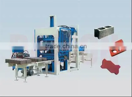 high efficiency low cost DS10-15 full-automatic hydraulic concrete block making machine price widely used in construction
