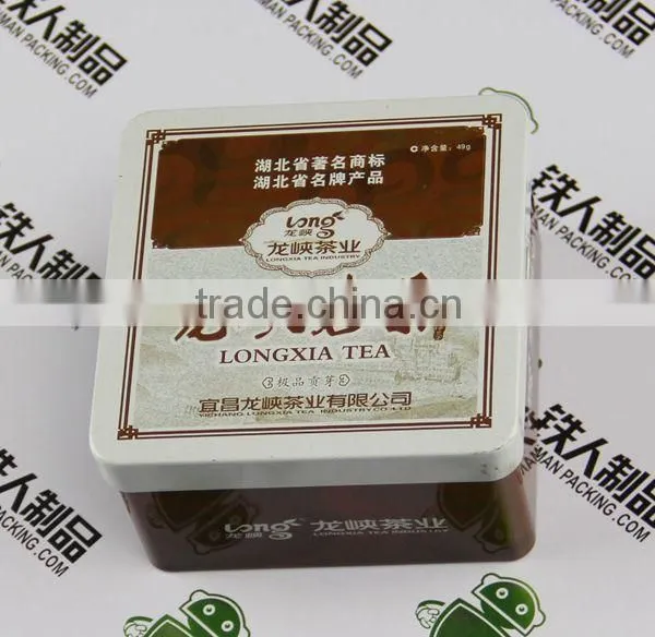 Metal tin packaging