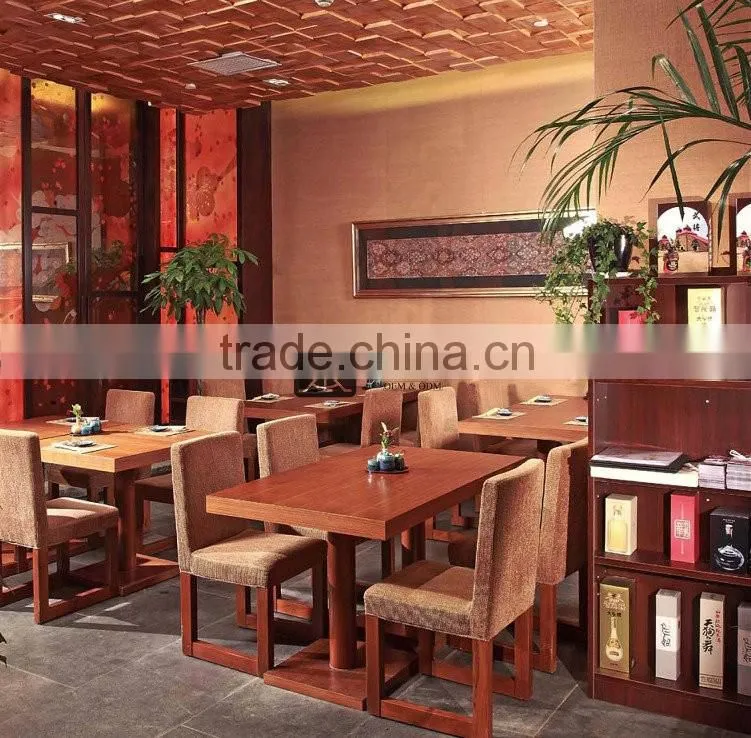 DT-081 Southeastern Style Wooden Dining Set Table & Chair