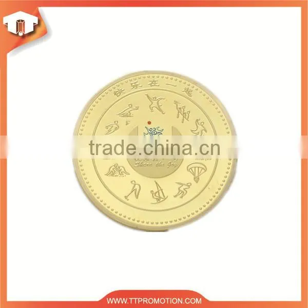 Best selling high quality 24k gold proof coin