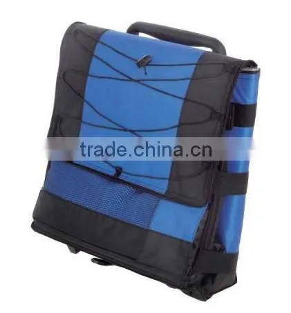 Supermarket trolley cooler bag with wheels