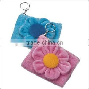 Popular designed plush coin purse