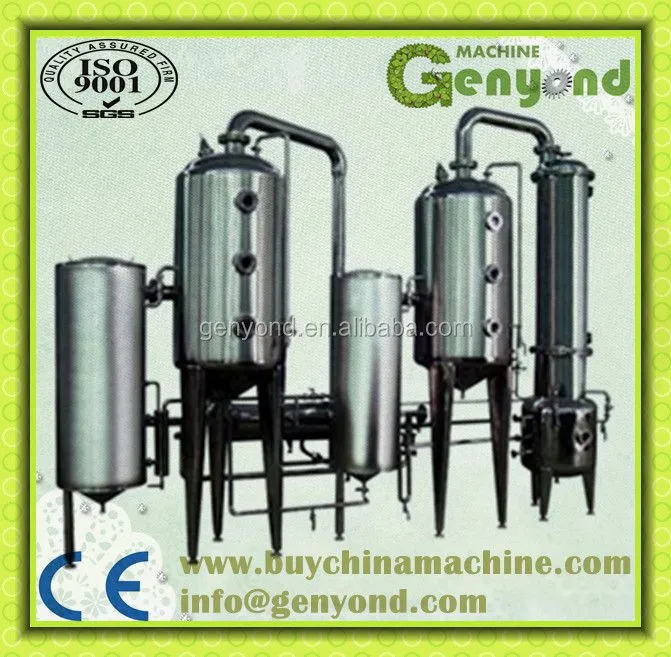 Single-effect Sugarcane Juice Evaporator of 500kg/h Evaporation Capacity