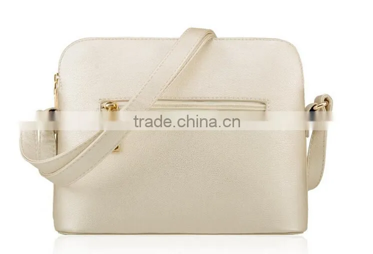 Best Selling Western Style Ladies Genuine Leather Shoulder Lady Handbag 2015