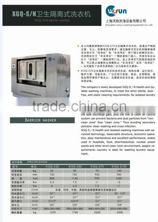 XGQ-S/N barrier washer