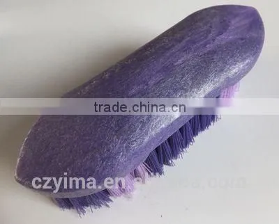 plastic horse dandy brush/saddlery