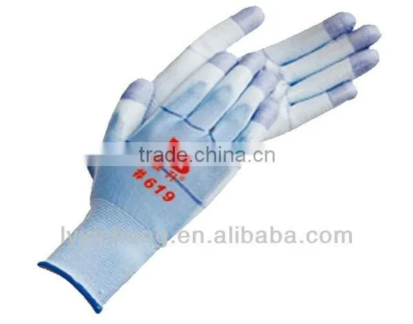 good quality PU working glove with various corlor