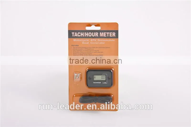 Colored Waterproof Motorcycle Tacho Hour Meter