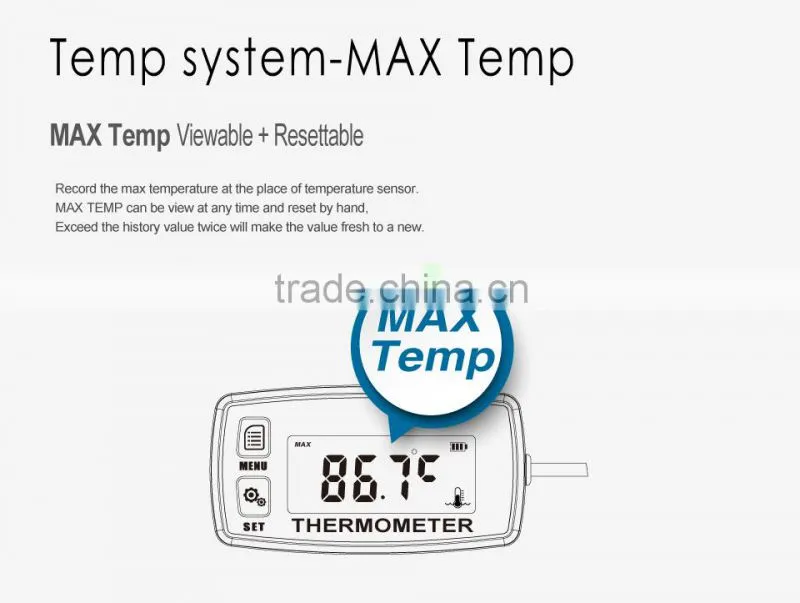 Runleader RL-TM003 TEMP METER thermometer temperature meter for motorcycle snowmobile concrete mixer truck drilling machine