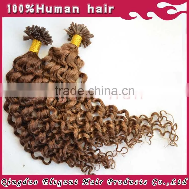 2014 wholesale best selling Qingdao supplier U hair extension