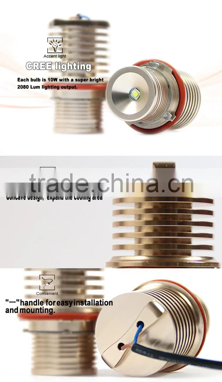 E39 headlight bulb for BMW led marker angel eyes e39 10w