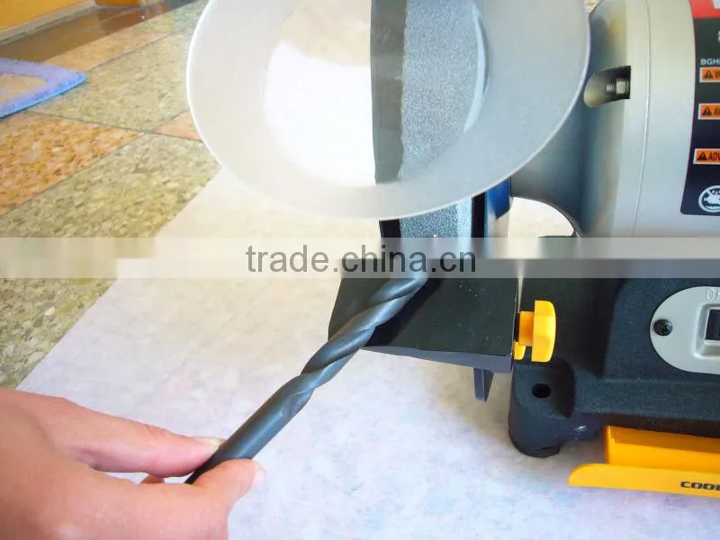 8" Variable Speed Bench Grinder w/ Work Light