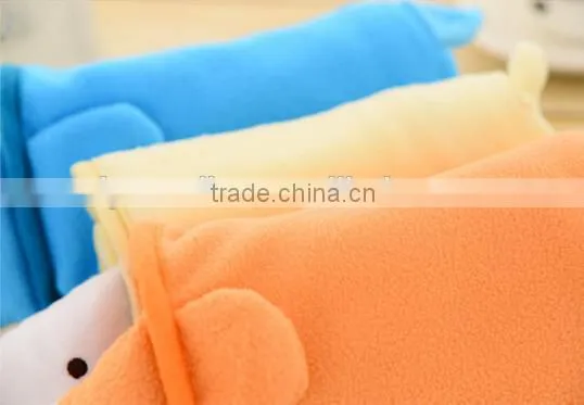 50*80cm Animal Shaped Newborn Baby Micro Polar Fleece