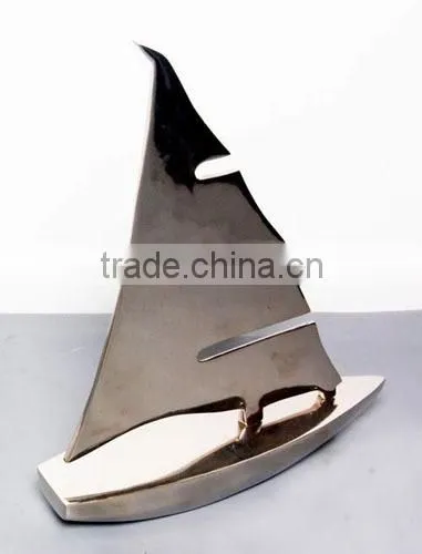 Cast Aluminum Decorative Sail Boat