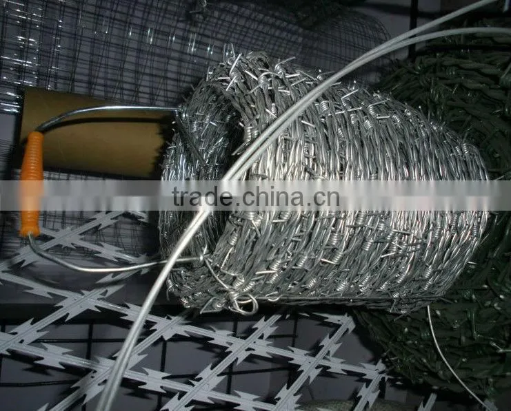 pvc barbed wire