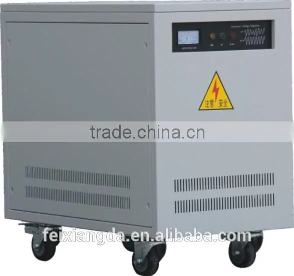 AVR Intelligent AC voltage stabilizer three phase voltage regulator 45KVA