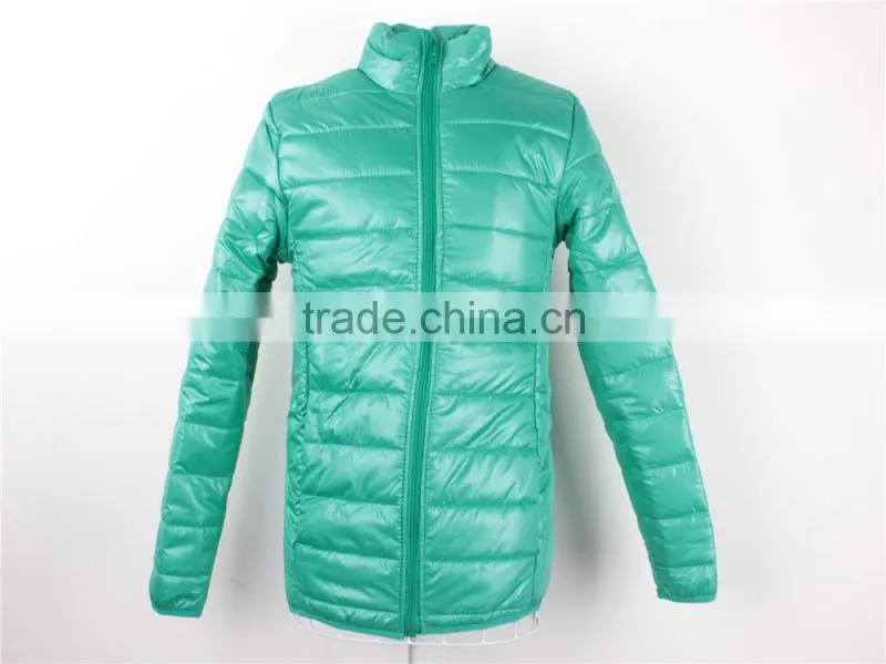 Lady's stock lot bread padded winter jacket