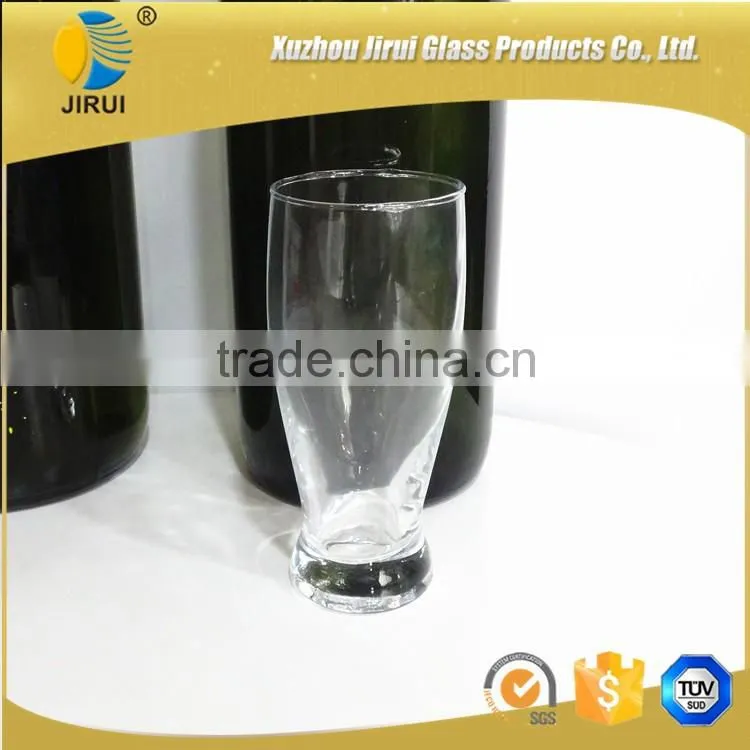big and small skidproof hotel glass cup / restaurant clear drinking glass/wholesale water glass