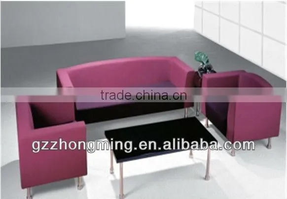 Hot Sale Pu Leather Cheap Pink Sofa SF-054