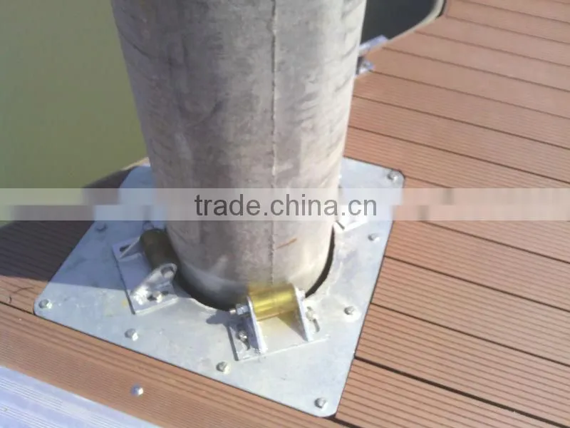 pile guide for yacht dock