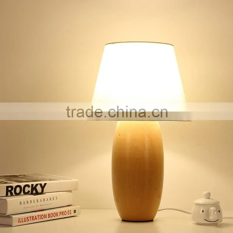 LED Wood table lamp Hot Sale Outstanding Designer led table lamps LED Wood table Light JK-879-17