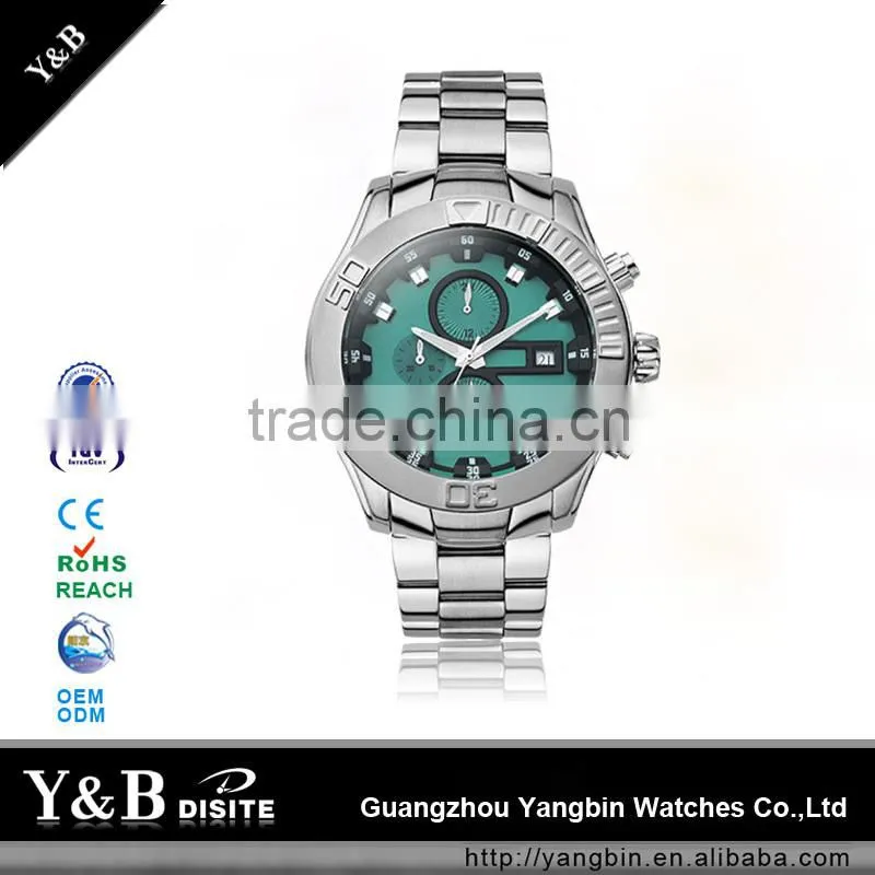 2015 the latest style japan quartz stainless steel back
