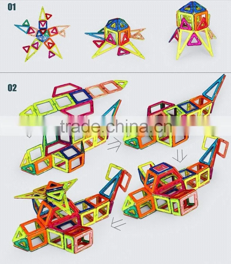 New design Magnetic Toys good price magformers Multi Shape Magnetic Building Blocks