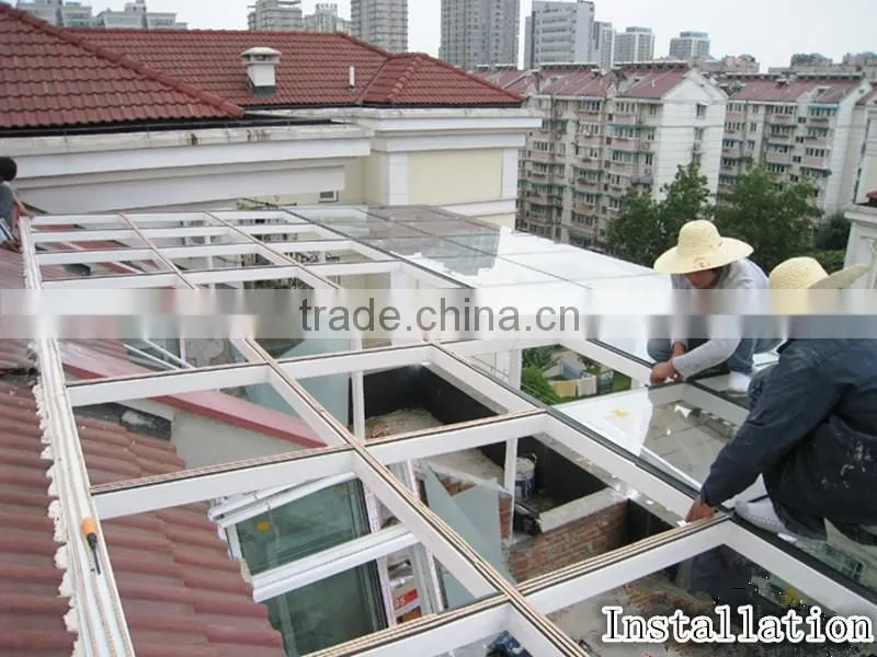 Prefabricated Aluminum Glass House Easy Install