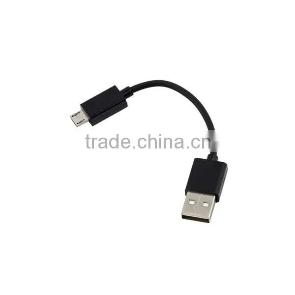 10CM USB 2.0 A to Micro B Data Sync Charge Cable Cord For Cellphone for PC for Laptop