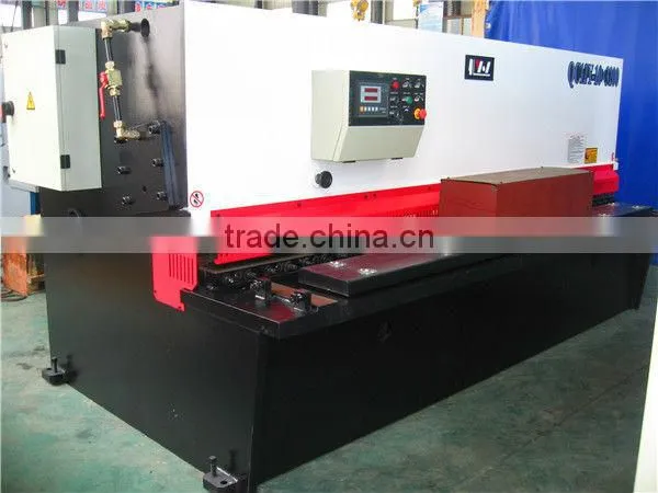 QC12Y-4x2500 cnc stainless steel shearing machine
