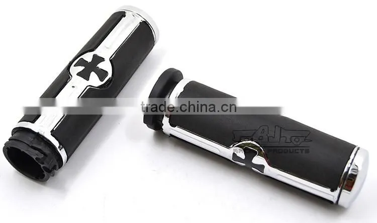 BJ-HB-053 Aftermarket Aluminum 1" Motorcycle Handlebar Handle Grips for Harley Davidson