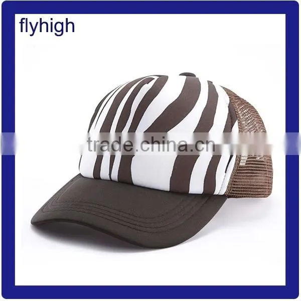 High quality custom polyester embroidered cycle mesh cap