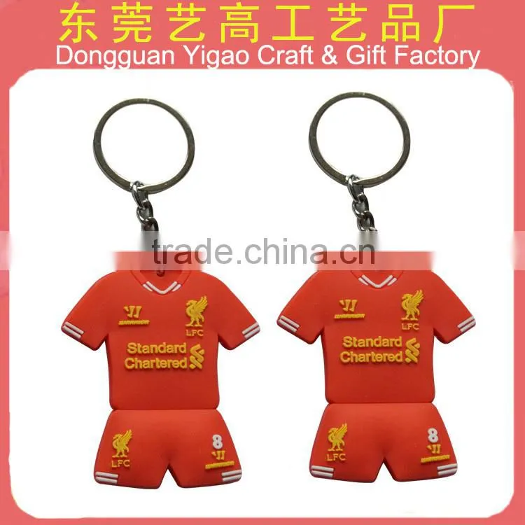 Factory hot sale no minimum custom logo keychains