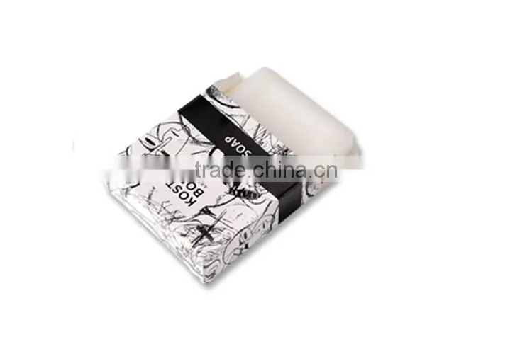 Alibaba china square white color pure vegetable oil 20g soap