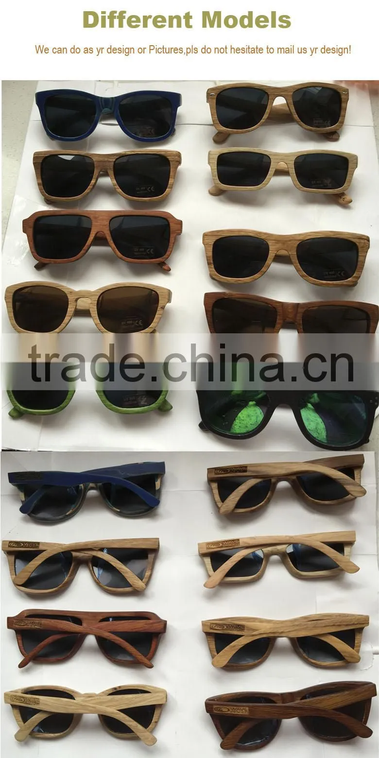 wholesale fashion wood sunglasses china
