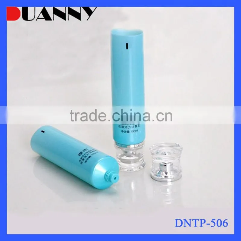 Purple Fancy Cosmetic Jars Plastic Tube Face Cream Container 15Ml 30Ml 50Ml