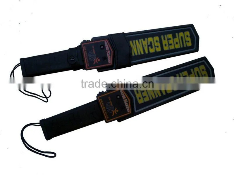Hand-held metal detectors for supermarket