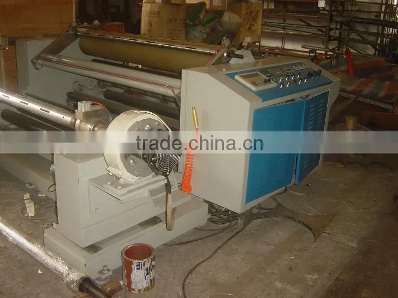 rewinding and slitting machine rewinding and slitting machine for plastic film