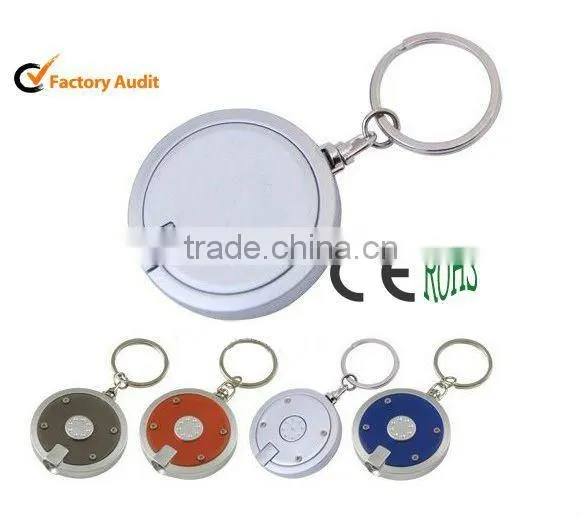 plastic led keychain