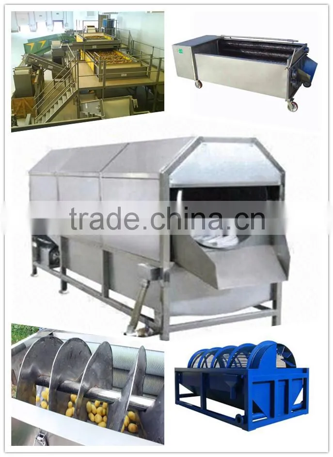 industrial potato washing machine