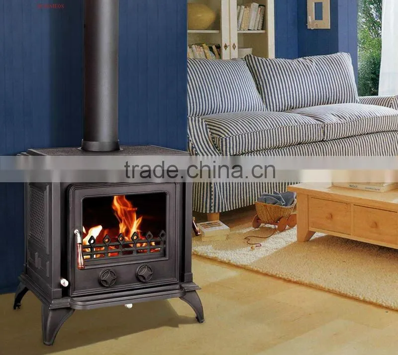 Europe CE certified cast iron stove fireplace heater